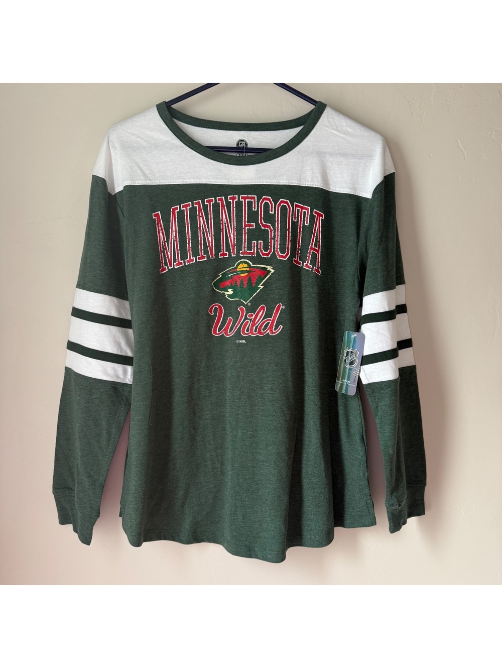 NWT Minnesota Wild Long Sleeve Tee | Medium